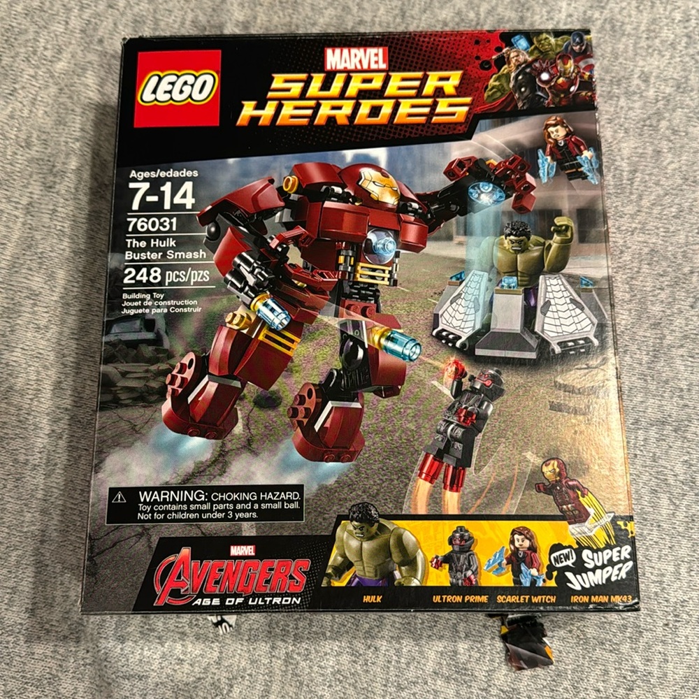 Lego 76031 the Hulk Buster Smash